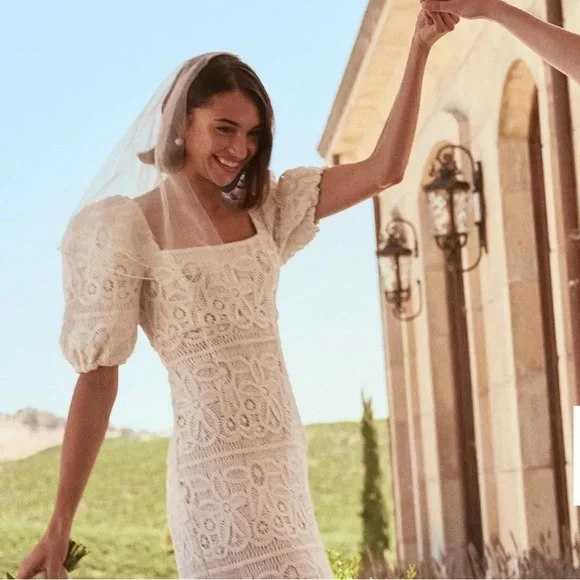 bhldn rehearsal dinner dress BHLDN, Little white dress New Wedding Dress